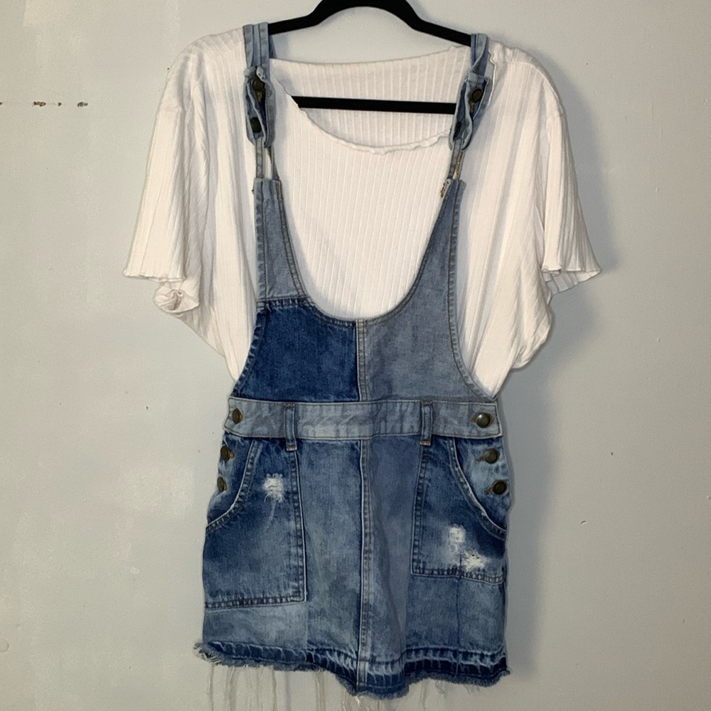Free People The Patchwork Jumper